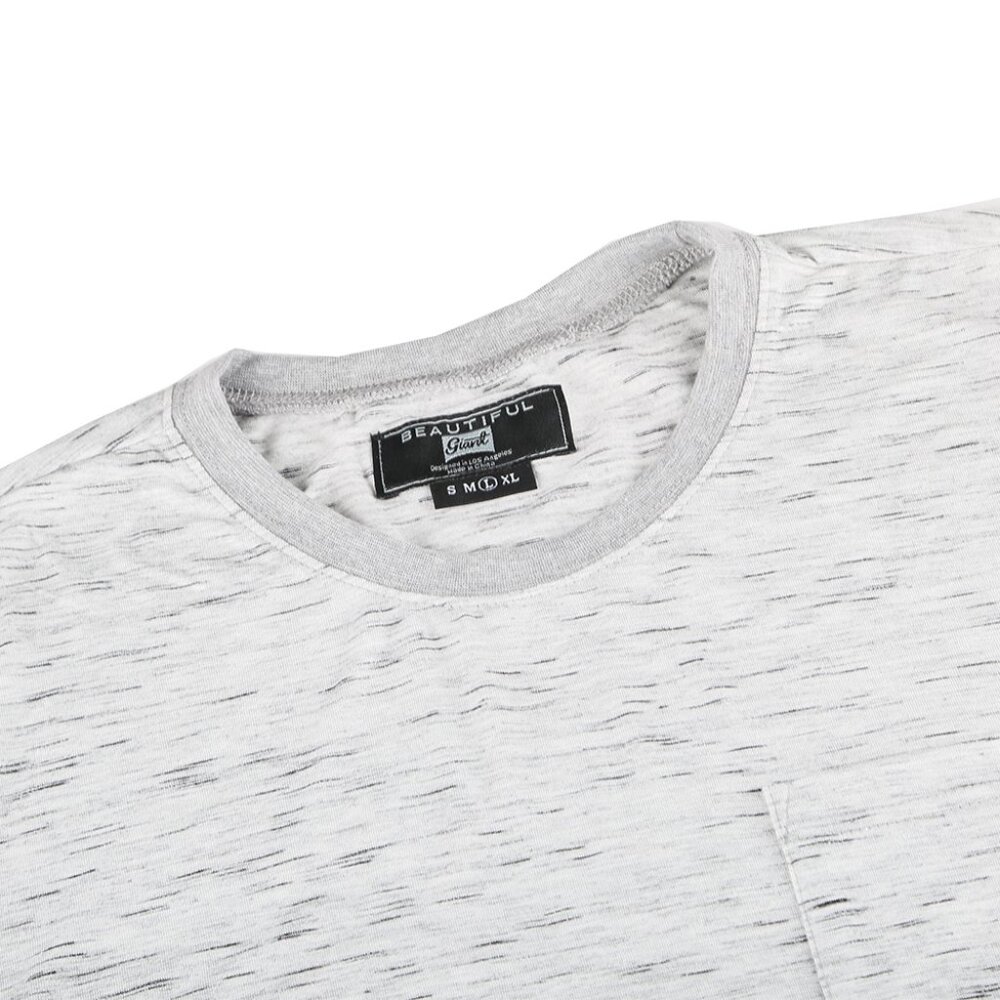 Trendy Men's Short Sleeve T-shirts Leisure Crew Neck Tee - Picture 2 of 5